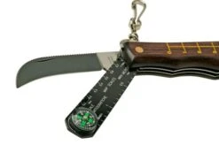 Mercury Mico 2 9M2FC Rose Wood, Mushroom Knife With Compass -Famous Knife Shop MY9M2FC 05 mercury