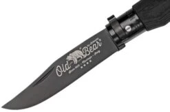 Old Bear Classical Total Black M 9303-19-MNN Pocket Knife -Famous Knife Shop OB9303 19 MNN 03 oldbear