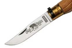 Old Bear Classical Olive Carbon L, 9306-21-LU Pocket Knife -Famous Knife Shop OB9306 21 LU 03 oldbear