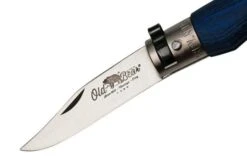 Old Bear Classical Blue XS, 9307-15-MBK Pocket Knife -Famous Knife Shop OB9307 15 MBK 03 oldbear