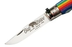 Old Bear Classical Rainbow L, 9307-21-MAK Pocket Knife -Famous Knife Shop OB9307 21 MAK 03 oldbear