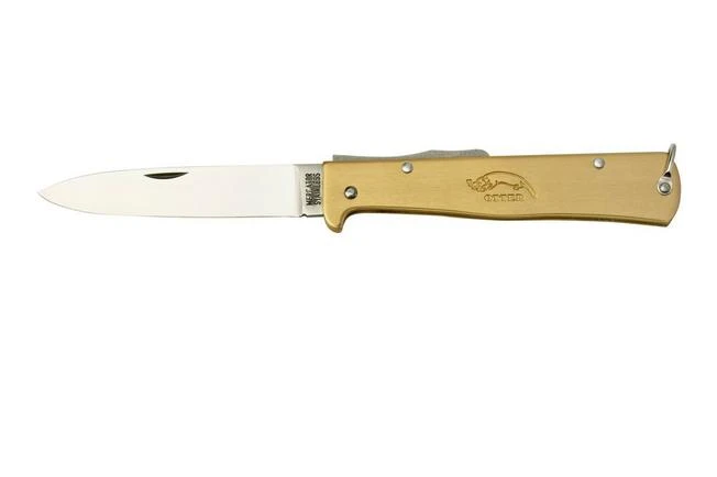 Otter Mercator 10-736 RG R Large Brass Stainless Pocket Clip, Pocket Knife 3 Otter Mercator 10-736 RG R Large Brass Stainless Pocket Clip, Pocket Knife