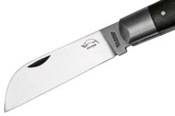 Otter Anchor Knife 172 LB Large Carbon, Smoked Oak, Stainless Anchor, Leather Strap, Pocket Knife -Famous Knife Shop OR172LB 03 otter