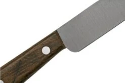 Otter Tafel Smoked Oak Stainless Steel Table Knife 12.5 Cm -Famous Knife Shop ORTAFELRAU 05 otter