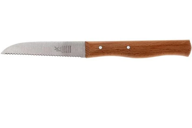Robert Herder Serrated Vegetable Knife Stainless, Beech 3 Robert Herder Serrated Vegetable Knife Stainless, Beech