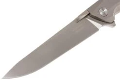 Rike Knife 1507S-SW Kwaiken M390 Pocket Knife, Stonewashed -Famous Knife Shop RK1507S SW M390 03 rike knives rk1507s sw m390 03