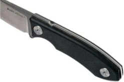 Real Steel Receptor 3550 Stonewashed Fixed Knife, Ostap Hel Design -Famous Knife Shop RL3550 05 real steel knives