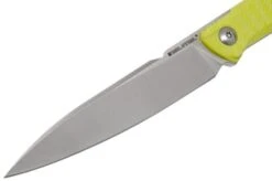 Real Steel Metamorph Fixed Fruit Green 3771 Fixed Knife, Ostap Hel Design -Famous Knife Shop RL3771 03 real steel knives