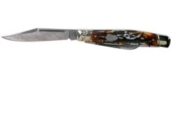 Rough Ryder Stockman Cinnamon Stag RR2160 Damascus Slipjoint Pocket Knife 8 Rough Ryder Stockman Cinnamon Stag RR2160 Damascus Slipjoint Pocket Knife -Famous Knife Shop RY2160 03 rough ryder