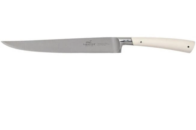 Lion Sabatier Edonist Perle Yatagan / Carving Knife 20 Cm, White, 806881 3 Lion Sabatier Edonist Perle Yatagan / Carving Knife 20 Cm, White, 806881