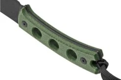 SENCUT Waxahachie SA11C Green Micarta Fixed Knife -Famous Knife Shop SESA11C 04 sencut