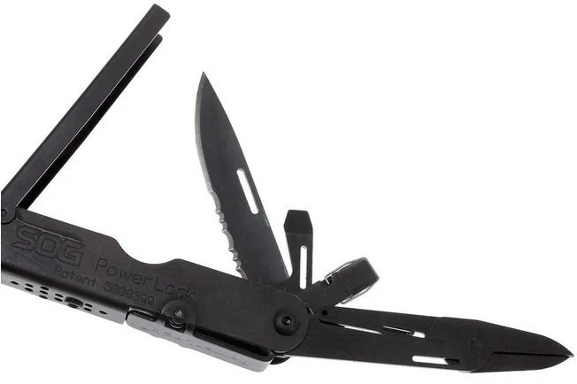 SOG Powerlock B61 Multi Tool, Black 8 SOG Powerlock B61 Multi Tool, Black - Image 6