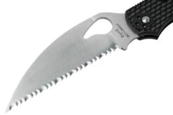 Spyderco Byrd Cara Cara 2 Wharncliffe BY03SBKWC2 Serrated Pocket Knife -Famous Knife Shop SPBY03SBKWC2 03 spyderco