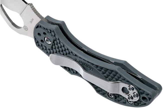 Spyderco Byrd Robin 2 Grey BY10PGY2 Pocket Knife 6 Spyderco Byrd Robin 2 Grey BY10PGY2 Pocket Knife - Image 4