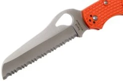 Spyderco Byrd Rescue 2 BY17SOR2 Rescue Knife -Famous Knife Shop SPBY17SOR2 03 spyderco spby17sor2 03