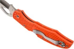 Spyderco Byrd Rescue 2 BY17SOR2 Rescue Knife -Famous Knife Shop SPBY17SOR2 05 spyderco spby17sor2 05
