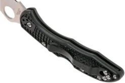 Spyderco Delica 4 C11FPBK Pocket Knife -Famous Knife Shop SPC11FPBK 05 spyderco spc11fpbk 05