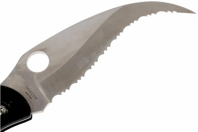 Spyderco Civilian C12GS Serrated Pocket Knife 5 Spyderco Civilian C12GS Serrated Pocket Knife - Image 3