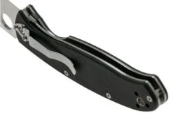 Spyderco Resilience C142GP Pocket Knife -Famous Knife Shop SPC142GP 05 spyderco resilience spc142gp d5