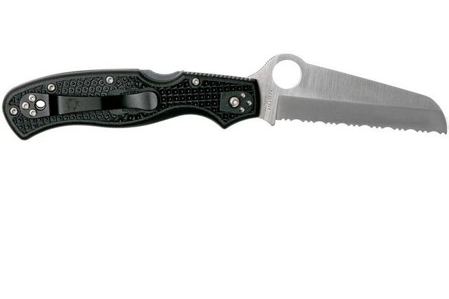 Spyderco Rescue 3 C14SBK3 Serrated Rescue Knife 4 Spyderco Rescue 3 C14SBK3 Serrated Rescue Knife - Image 2