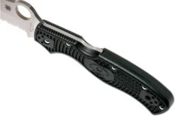 Spyderco Rescue 3 C14SBK3 Serrated Rescue Knife 16 Spyderco Rescue 3 C14SBK3 Serrated Rescue Knife -Famous Knife Shop SPC14SBK3 07 spyderco spc14sbk3 07