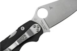 Spyderco Paramilitary 2 C81GP2 Pocket Knife -Famous Knife Shop SPC81GP2 05 spyderco