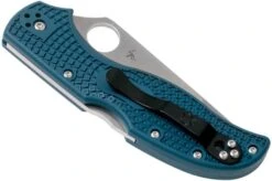 Spyderco Stretch 2 Blue K390 C90FP2K390 Pocket Knife -Famous Knife Shop SPC90FP2K390 04 spyderco