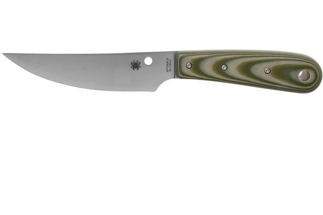 Spyderco Bow River FB64GPOD OD Green Fixed Knife, Phil Wilson Design 3 Spyderco Bow River FB64GPOD OD Green Fixed Knife, Phil Wilson Design