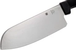 Spyderco K08PBK Santoku 16.5 Cm, Black 10 Spyderco K08PBK Santoku 16.5 Cm, Black -Famous Knife Shop SPK08PBKB 03 spyderco kitchen