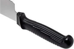 Spyderco K08PBK Santoku 16.5 Cm, Black 11 Spyderco K08PBK Santoku 16.5 Cm, Black -Famous Knife Shop SPK08PBKB 04 spyderco kitchen