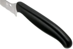 Spyderco Z-Cut K14SBK Utility Knife 11 Cm, Black Double Serrations 12 Spyderco Z-Cut K14SBK Utility Knife 11 Cm, Black Double Serrations -Famous Knife Shop SPK14SBK 05 spyderco