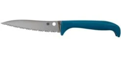 Spyderco Counter Puppy Serrated Tomato Knife Blue, K20SBL