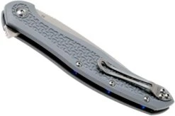 Steel Will Intrigue F45-14 Grey FRN Pocket Knife -Famous Knife Shop SWK F45 14 04 steel will knives