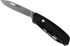 Swiza D04 Swiss Pocket Knife - Black -Famous Knife Shop SZD04 BK 03 swiza szd04 bk 03