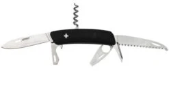 Swiza TT05 Tick Tool, Swiss Pocket Knife With Tick Tool, Black