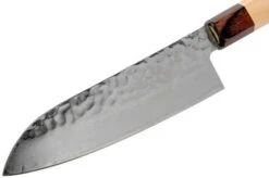 Sakai Takayuki Santoku 33-Layer Damascus Hammered WA 17 Cm 10 Sakai Takayuki Santoku 33-Layer Damascus Hammered WA 17 Cm -Famous Knife Shop TA07472 03 sakai takayuki