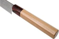 Sakai Takayuki Santoku 33-Layer Damascus Hammered WA 17 Cm 12 Sakai Takayuki Santoku 33-Layer Damascus Hammered WA 17 Cm -Famous Knife Shop TA07472 05 sakai takayuki