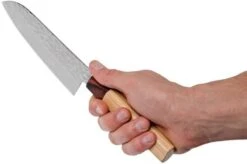 Sakai Takayuki Santoku 33-Layer Damascus Hammered WA 17 Cm 13 Sakai Takayuki Santoku 33-Layer Damascus Hammered WA 17 Cm -Famous Knife Shop TA07472 06 sakai takayuki