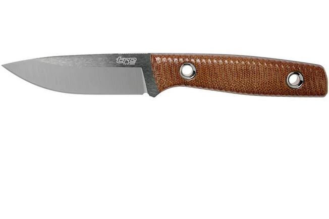 TRC Knives Classic Freedom, Brown Canvas Micarta Outdoor Knife 3 TRC Knives Classic Freedom, Brown Canvas Micarta Outdoor Knife