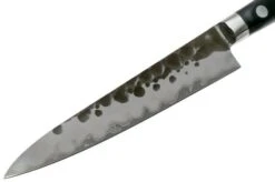 Tojiro DP 3-layer Hammered Blade Utility Knife 13 Cm, F-1101 9 Tojiro DP 3-layer Hammered Blade Utility Knife 13 Cm, F-1101 -Famous Knife Shop TJF 1101 03 tojiro dp3