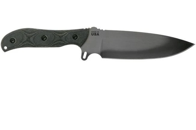 TOPS Knives TOPS Silent Hero Smooth HERO-02 Survival Knife, Anton Du Plessis Design 4 TOPS Knives TOPS Silent Hero Smooth HERO-02 Survival Knife, Anton Du Plessis Design - Image 2