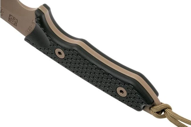 Spartan Blades Ronin Shinto, FDE Blade, Black Handle, Outdoor Knife 6 Spartan Blades Ronin Shinto, FDE Blade, Black Handle, Outdoor Knife - Image 4