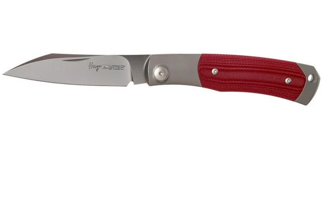 Viper Hug 2 V5994GR Red G10 Pocket Knife, Sacha Thiel Design 3 Viper Hug 2 V5994GR Red G10 Pocket Knife, Sacha Thiel Design