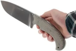 Viper Tank V4004SW D2 Stonewashed, Micarta -Famous Knife Shop VPVT4004SW 06 viper tank vpvt4004sw 06