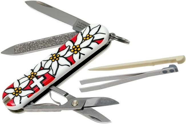 Victorinox Classic Edelweiss 0.6203.840 Swiss Pocket Knife 3 Victorinox Classic Edelweiss 0.6203.840 Swiss Pocket Knife