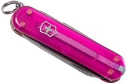 Victorinox Classic SD Translucent Colours, Cupcake Dream 0.6223.T5G Swiss Pocket Knife -Famous Knife Shop VT0 6223 T5G 04 victorinox