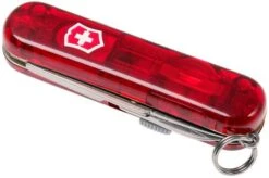 Victorinox Signature Lite, Swiss Pocket Knife, Transparant Red 11 Victorinox Signature Lite, Swiss Pocket Knife, Transparant Red -Famous Knife Shop VT0 6226 T 04 victorinox vt0 6226 t 04