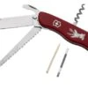 Victorinox Hunter Red 0.8573 Swiss Pocket Knife 1 Victorinox Hunter Red 0.8573 Swiss Pocket Knife -Famous Knife Shop VT0 8573 01 victorinox