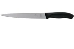 Victorinox SwissClassic 6.8713.20G Filleting Knife 20 Cm, Black