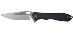 WE Knife 715F Ignition, Black G10, Stonewashed Blade, Pocket Knife